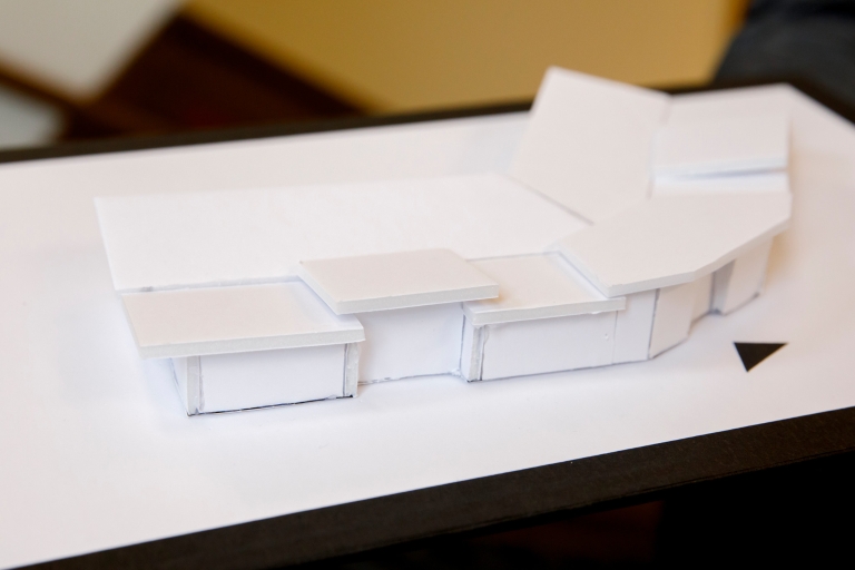 A model of a building