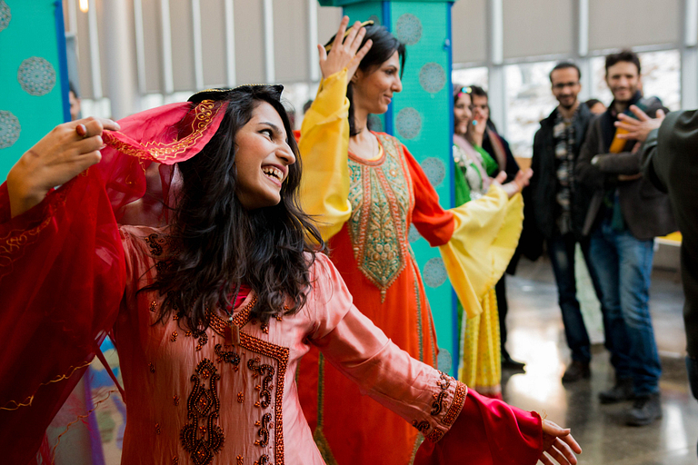 A cultural dance at the International Festival