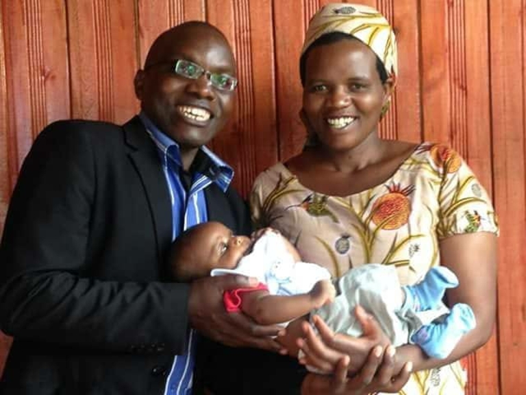 Simon, wife Jeanette and son Lewis