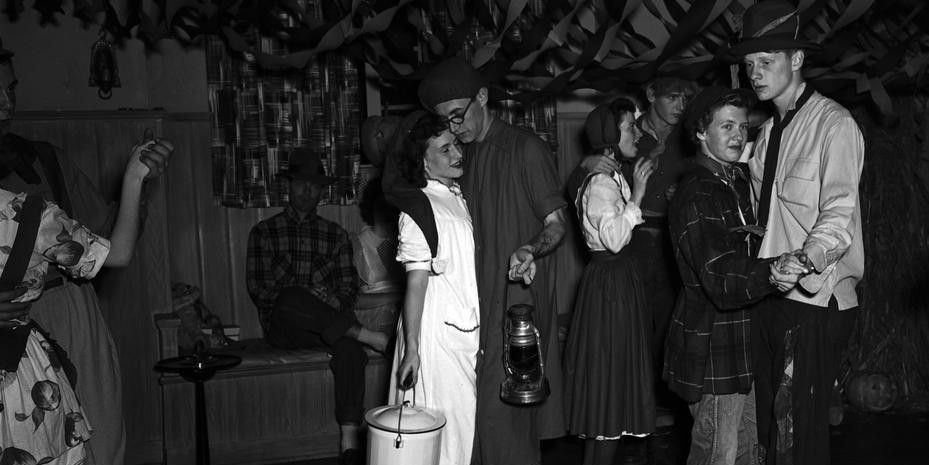 Alpha Tau Omega Halloween party 1949