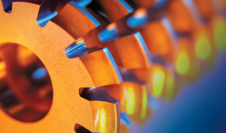Gears in an automated manufacturing process