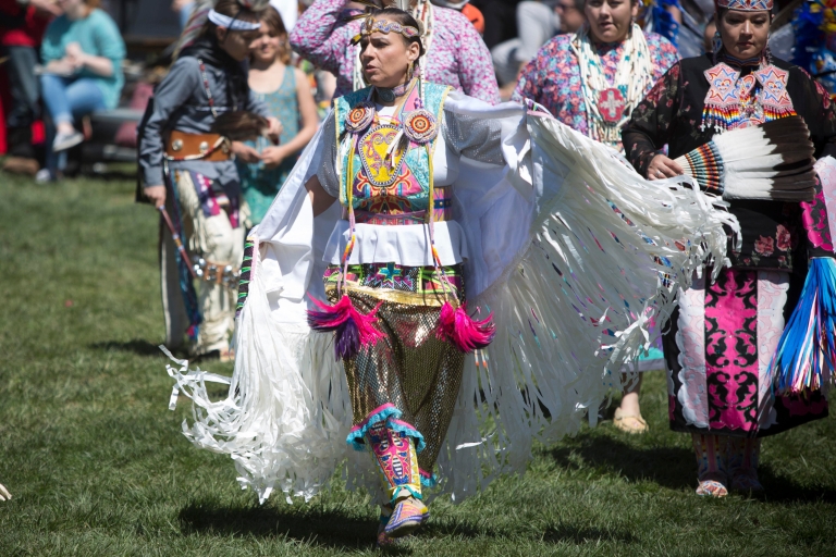 Scenes from IU's powwow