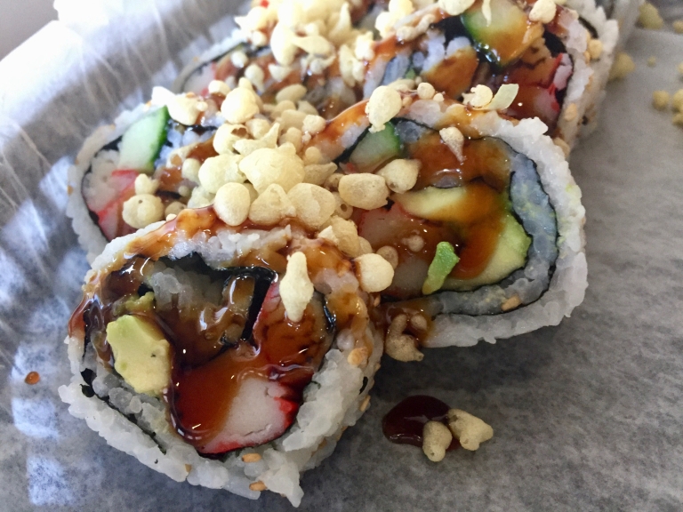 California rolls from Sushi Boss