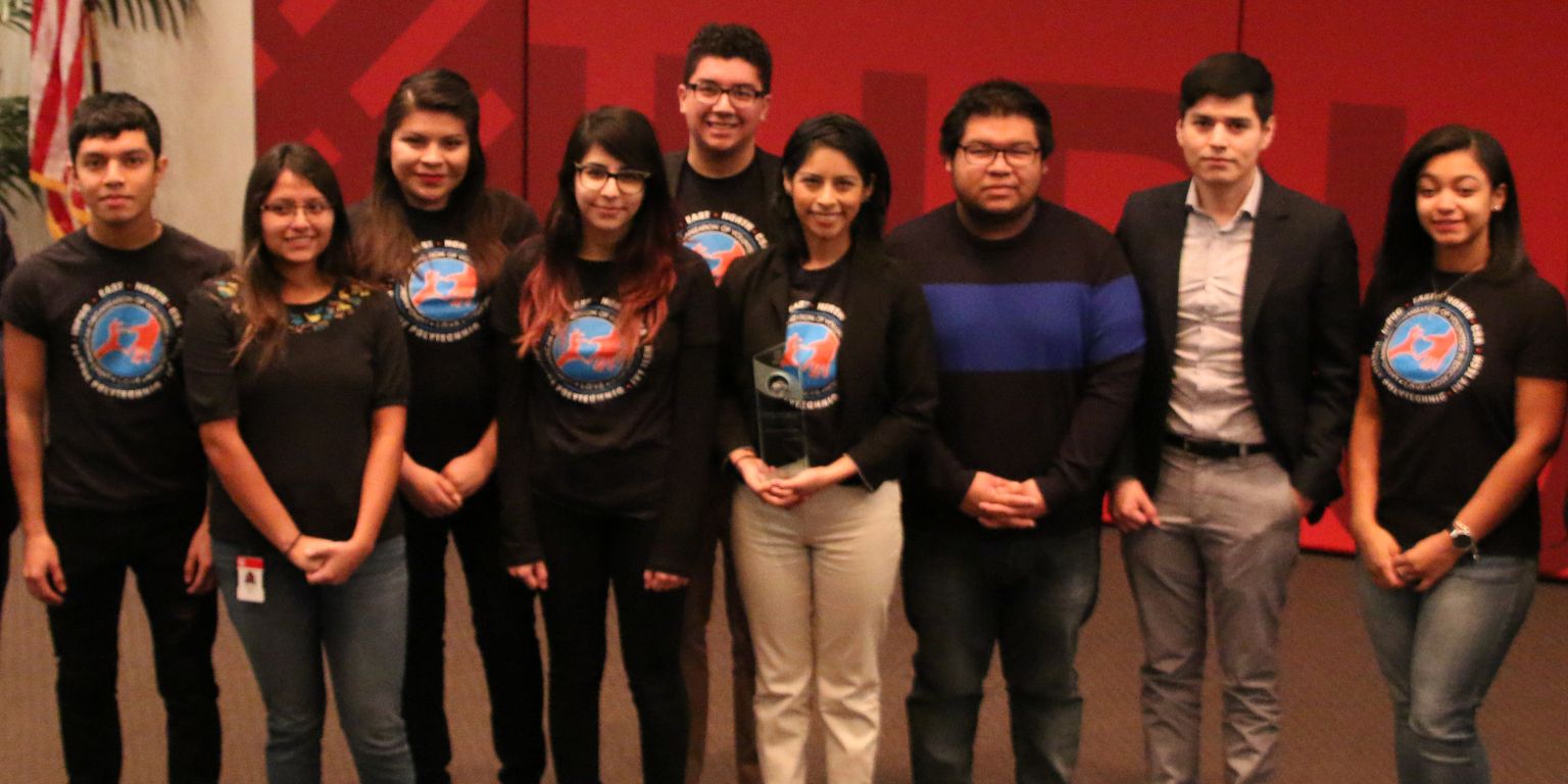 Members of IUPUC's Latino-American Organization of Volunteers in Education