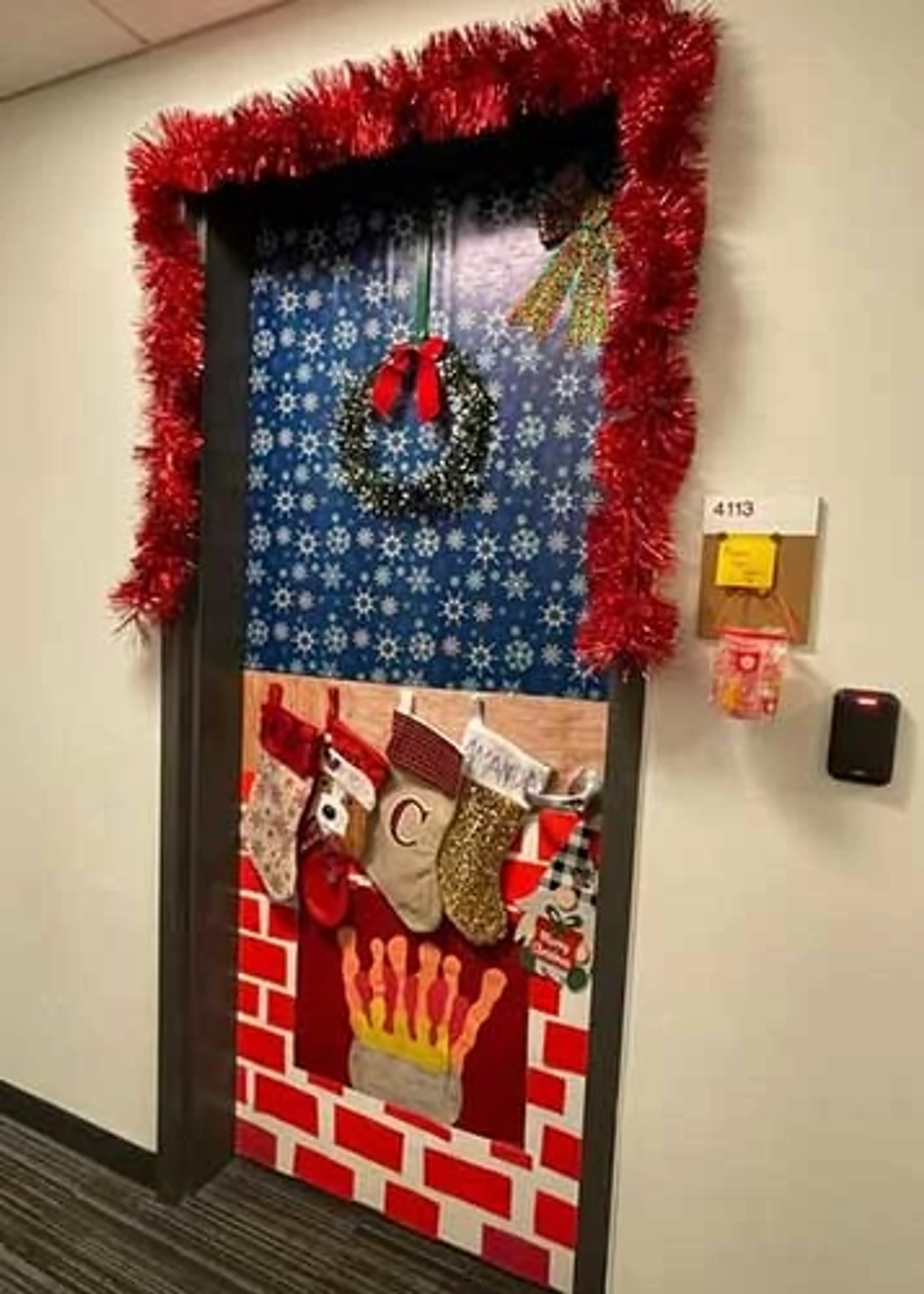 Vote for your favorite in the holiday dorm door decoration contest ...