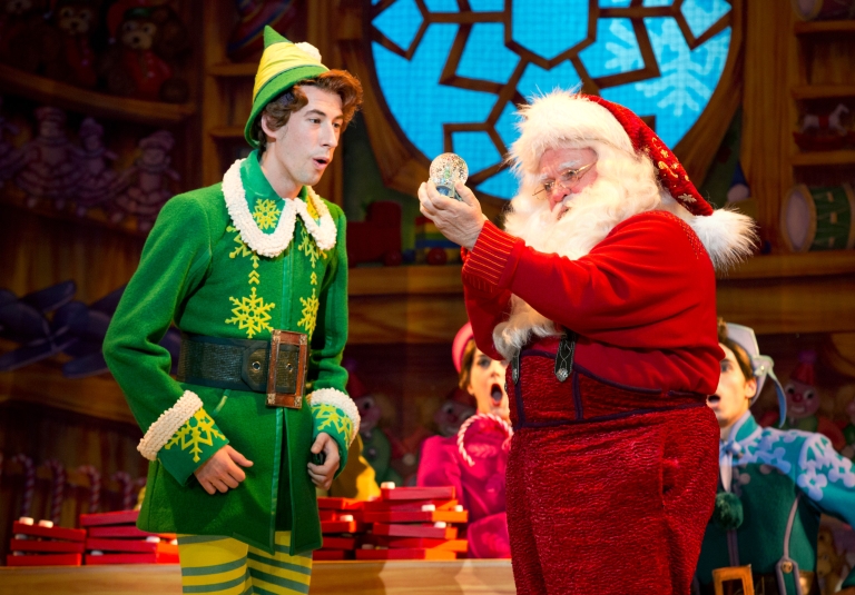 A scene from 'Elf the Broadway Musical.'