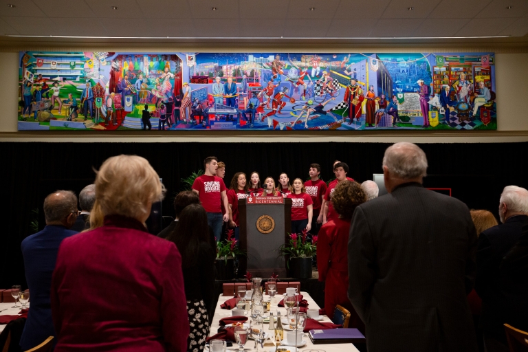 200th Anniversary Bicentennial Mural Dinner at Wright Quad 