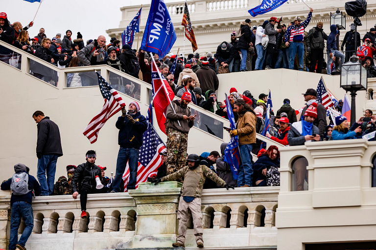 Protestors storm the U.S. Capitol