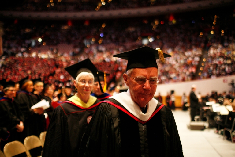 Ken Gros Louis at 2008 IU Bloomington commencement