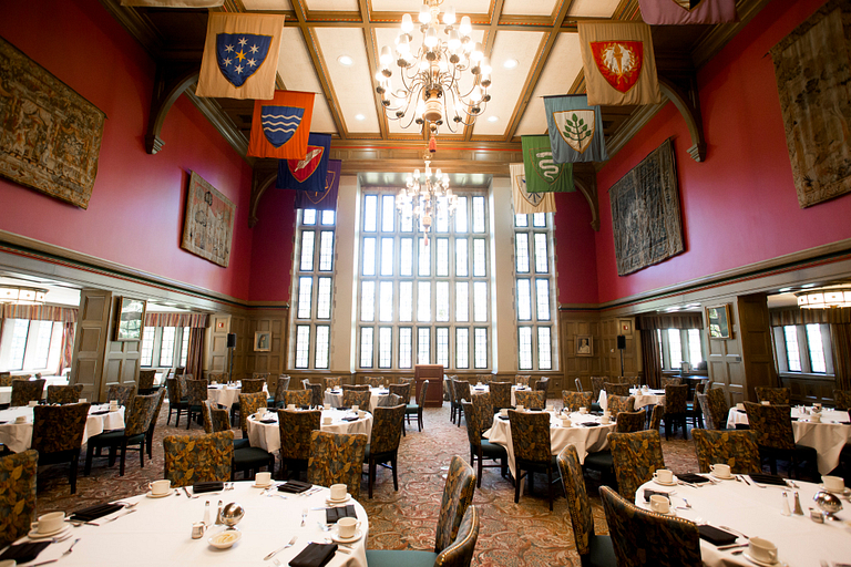 Interior of the Tudor Room