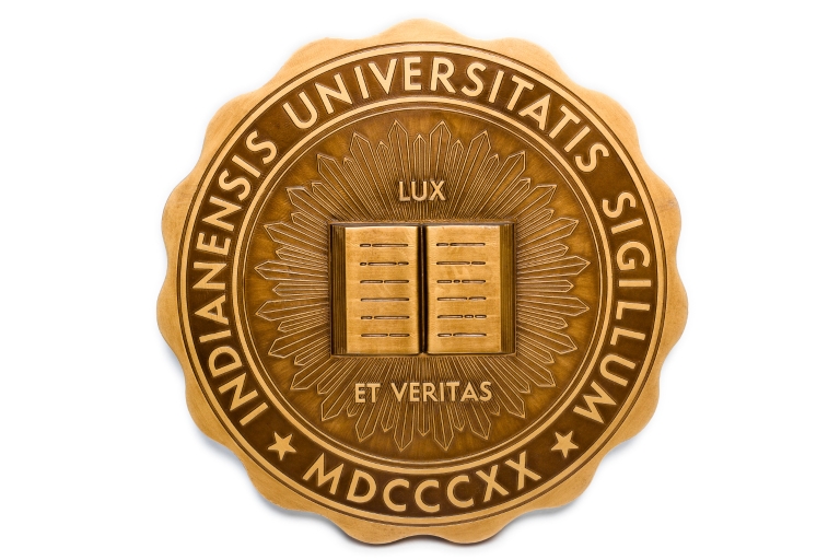 Indiana University gold seal