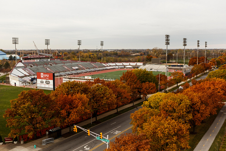 Top of Carroll Stadium