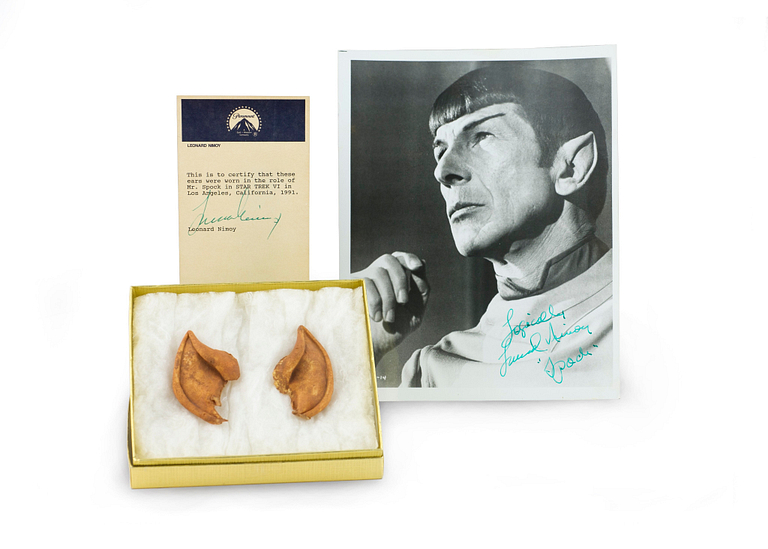 Fake ears worn by Spock from Star Trek