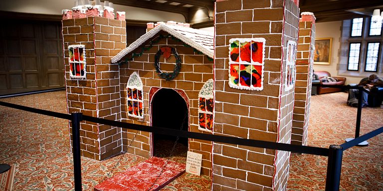 Gingerbread House at the IMU