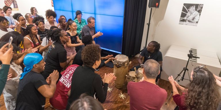 Vodou drums symbolize clash between climate change and the sacred in ...