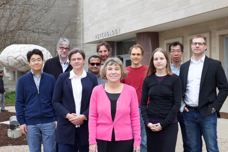 Group of researchers at the conference.