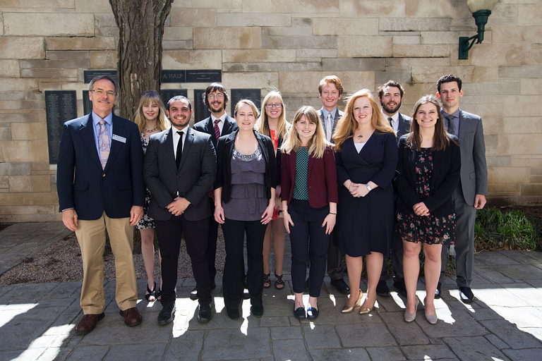 Members of the Indiana Sustainability Development Program's first cohort