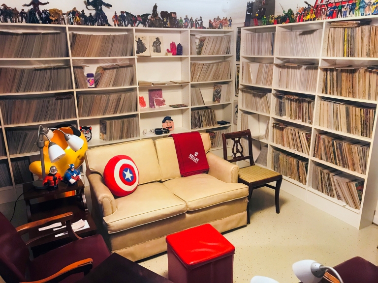 Comic book room