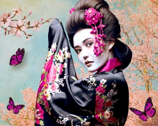 Madama Butterfly promotional art