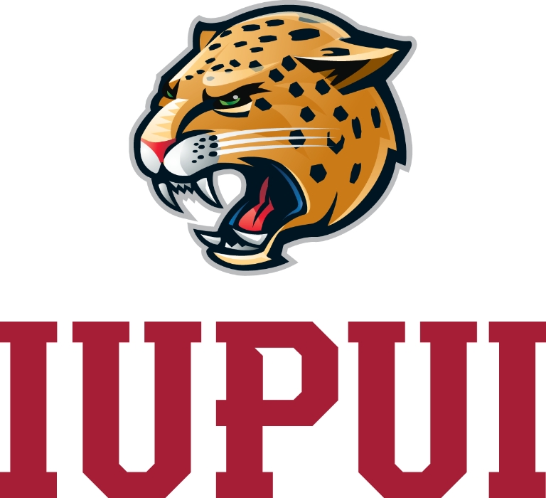 IUPUI logo with Jaguar head