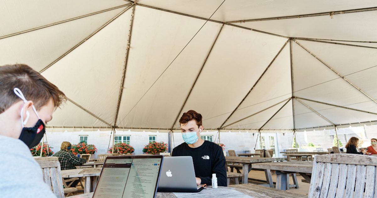 Tented spaces created for outdoor dining and studying on IU Bloomington campus: News at IU: Indiana University