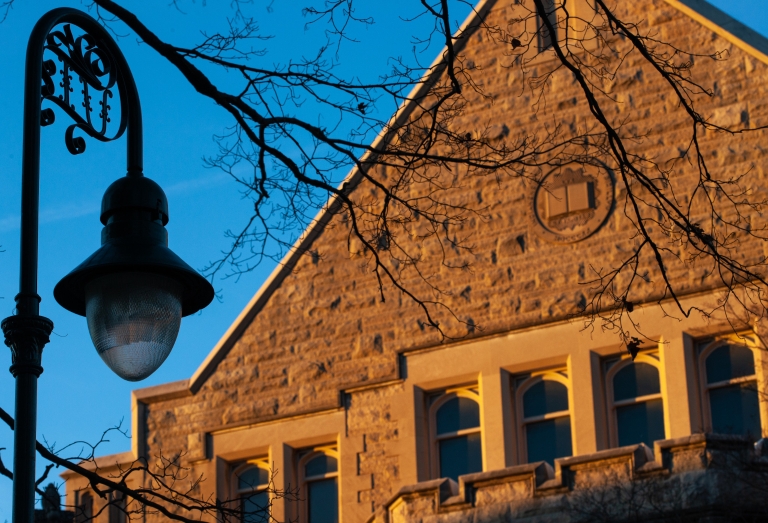 Limestone building on the IU Bloomington campus