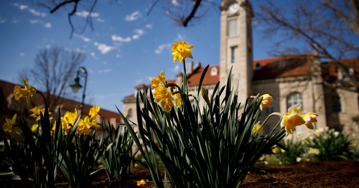 Spring is in bloom on the Bloomington campus News at IU Indiana