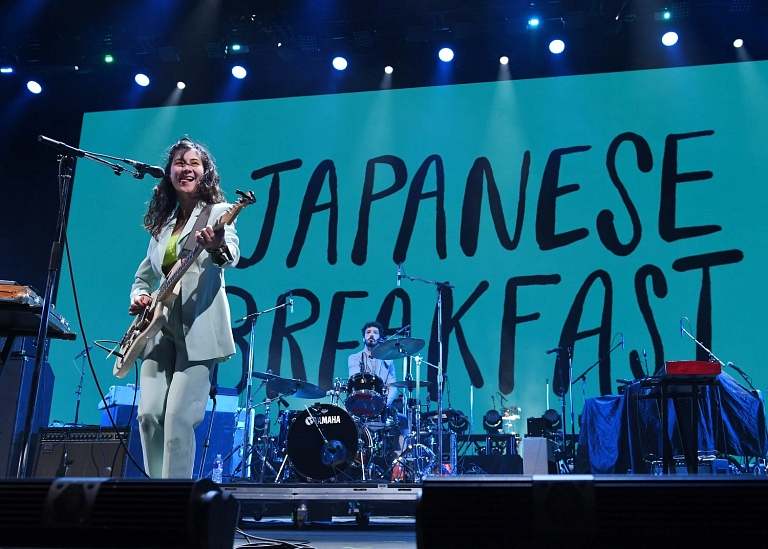 Recording artist Michelle Zauner of Japanese Breakfast performs onstage 